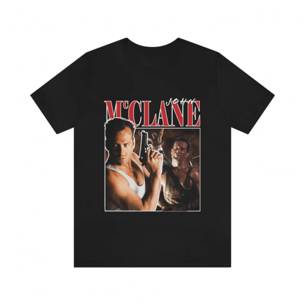 John McClane Die Hard Bruce Willis T Shirt