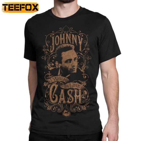 Johnny Cash I Walk the Line T Shirt