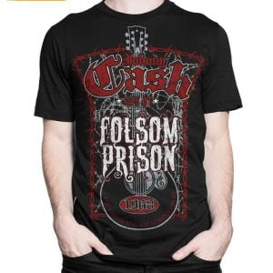Johnny Cash Live At Folsom Prison T Shirt