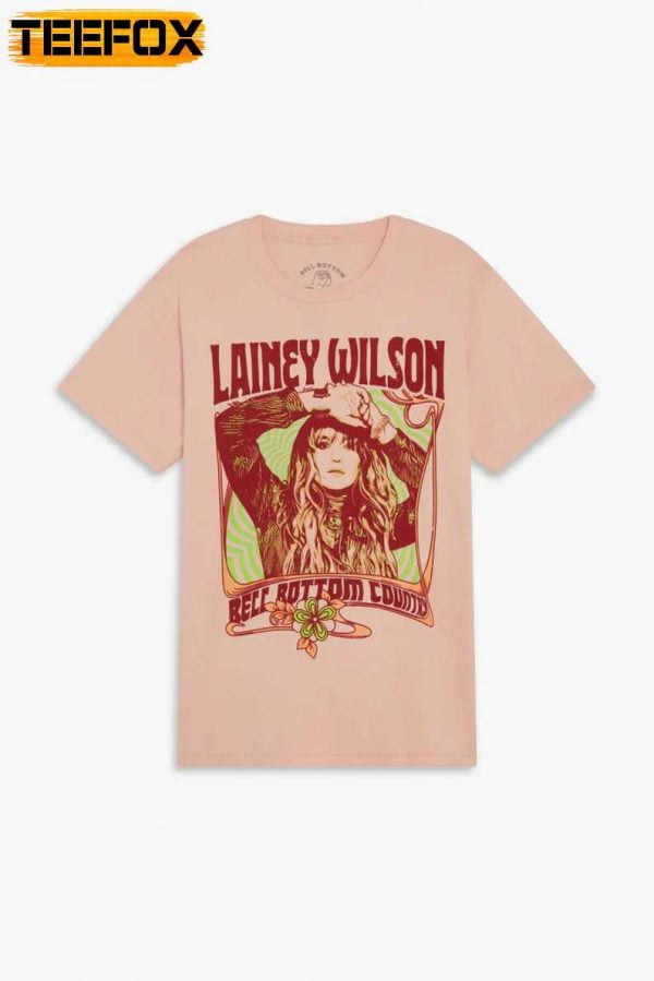 Lainey Wilson Trippy Peach Tour 2023 T Shirt