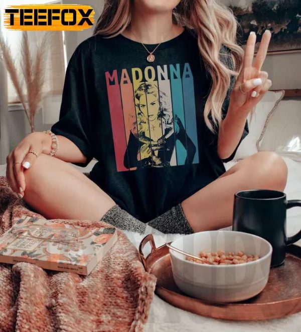 Madonna Singer Music Retro Vintage Style T Shirt