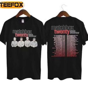 Matchbox Twenty Tour 2022 2023 MB20 T Shirt