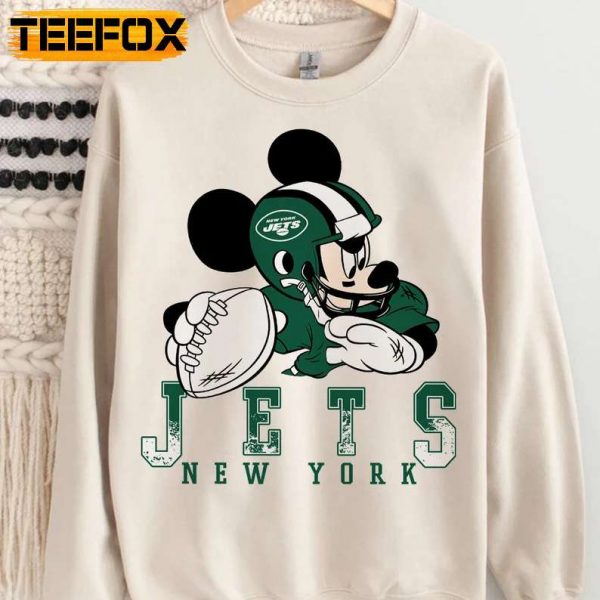 New York Jets Mickey Football T Shirt