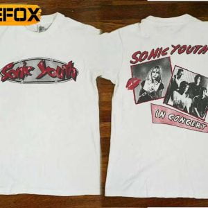 Sonic Youth In Concert T Shirt