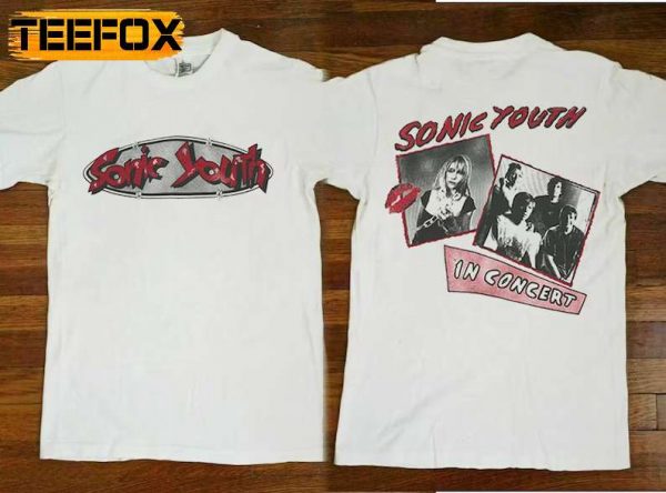 Sonic Youth In Concert T Shirt