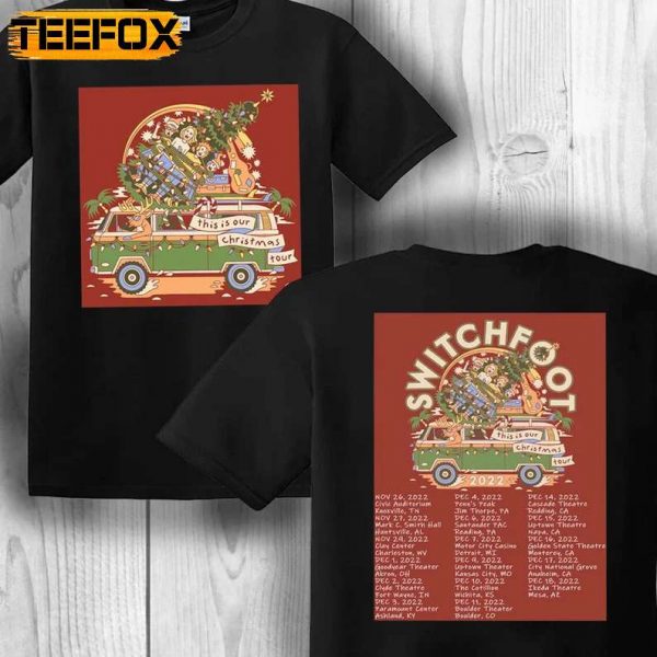 Switchfoot This Is Our Christmas Tour 2022 T Shirt