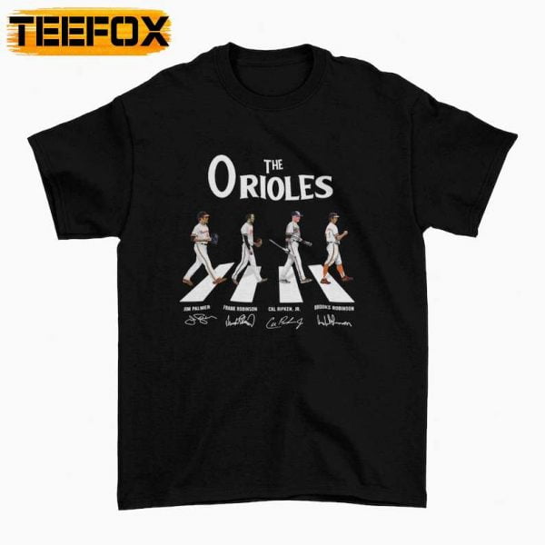 The Orioles Abbey Road Signatures T Shirt