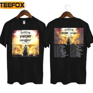 Theory of a Deadman Rock Reurection Tour 2023 T Shirt