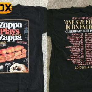 Zappa Plays Zappa Music Of Frank Zappa 2015 World Tour T Shirt