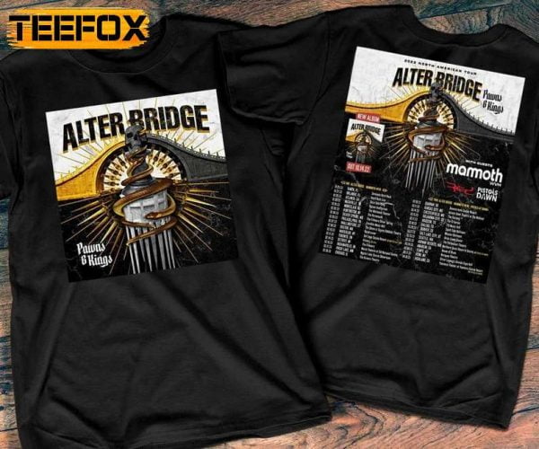 Alter Bridge North American Tour 2023 T Shirt