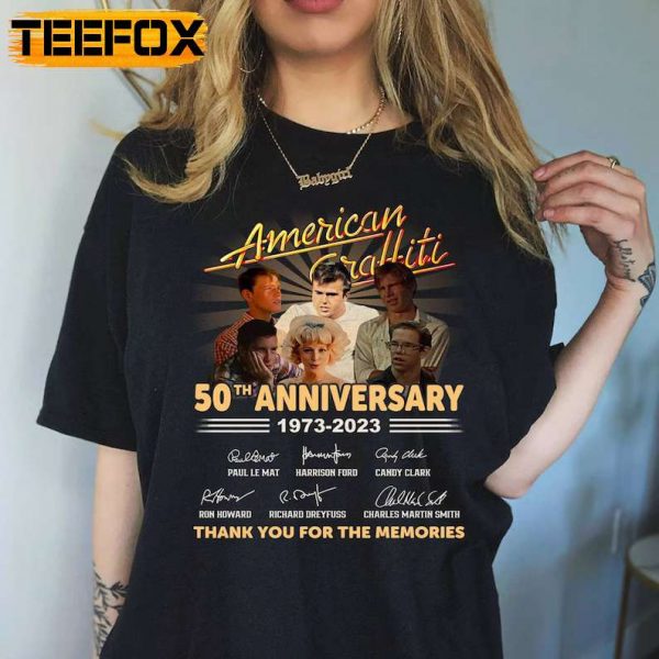 American Graffiti 50th Anniversary 1973 2023 T Shirt