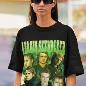 Anakin Skywalker Star Wars Film Character Retro T Shirt