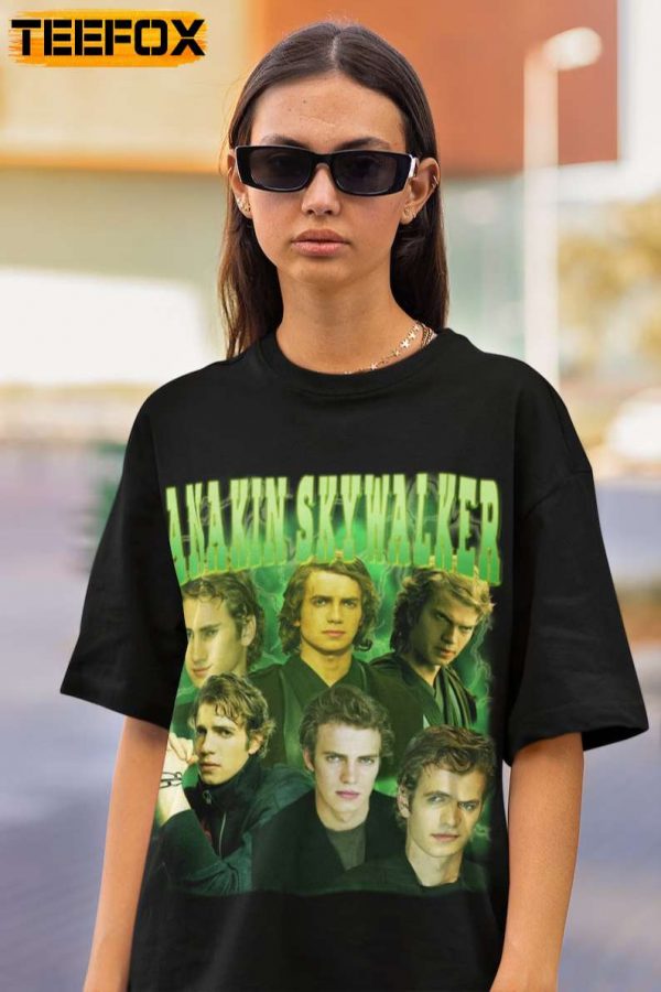 Anakin Skywalker Star Wars Film Character Retro T Shirt