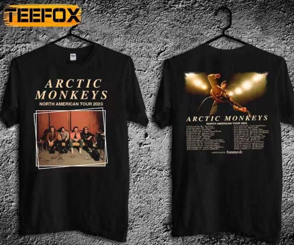 Arctic Monkeys North American Tour 2023 T Shirt