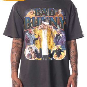 Bad Bunny Trap Bunny Music Vintage T Shirt