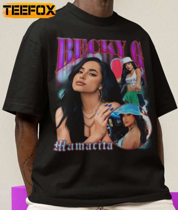 Becky G Mamacita Acid Wash T Shirt