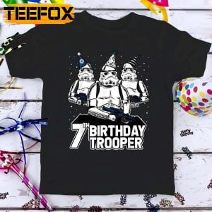 Birthday Storm Trooper Star Wars Birthday T Shirt Custom Personalized