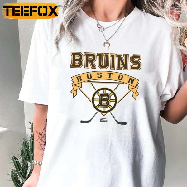 Boston Bruins Logo Hockey Unisex T Shirt