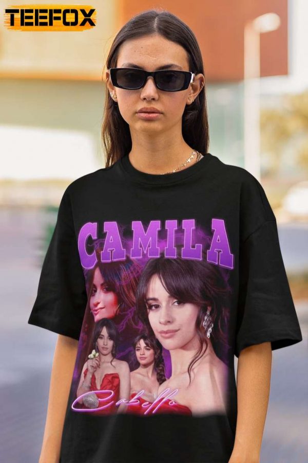 Camila Cabello Pop Music Black T Shirt