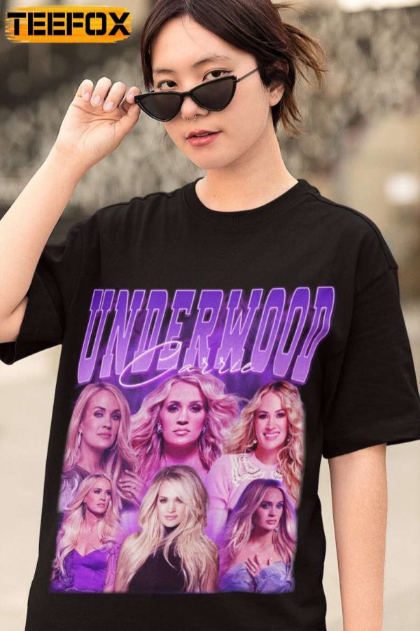Carrie Underwood Singer Country Music Retro T Shirt
