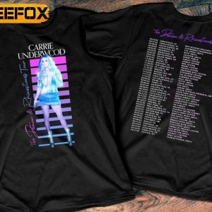 Carrie Underwood The Denim Rhinestones America Tour 2022 2023 T Shirt