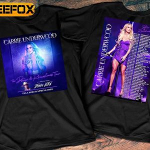 Carrie Underwood The Denim Rhinestones Tour 2022 2023 T Shirt