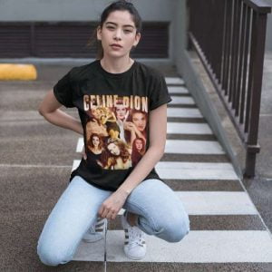 Celine Dion Pop Singer Merch T Shirt