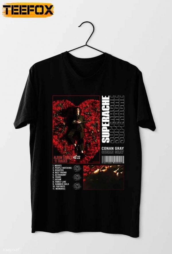 Conan Gray Superache Promo Poster T Shirt