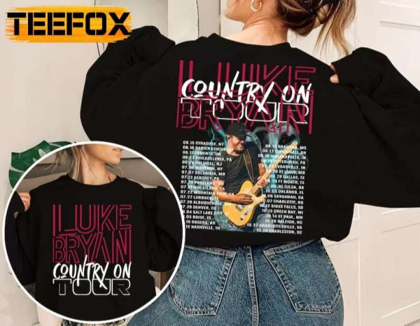 Country On Tour Luke Bryan Concert 2023 T Shirt