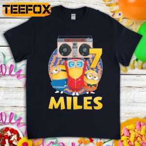 Despicable Me Minions Birthday T Shirt Funny The Rise Of Gru Custom Personalized