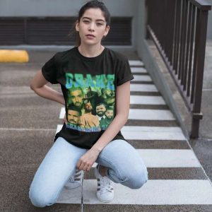 Drake Champagne Papi Rap Music Black T Shirt