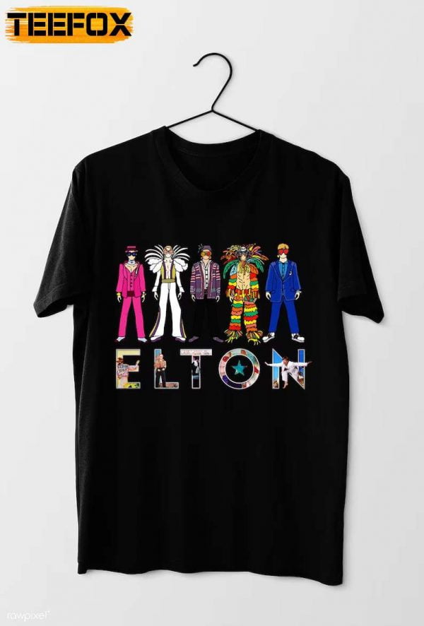 Elton John Farewell Tour Goodbye Yellow Brick Road T Shirt