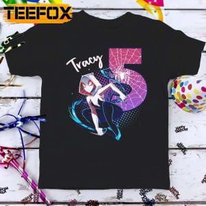 Ghost Spider Gwen Birthday T Shirt Marvel Custom Personalized