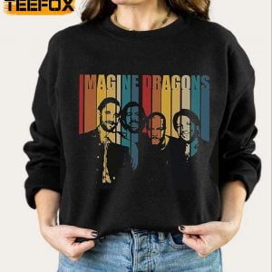 Imagine Dragons Retro Music Band Members T Shirt