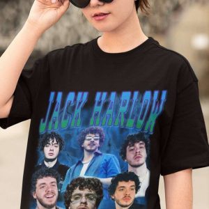 Jack Harlow Hip Hop Music Rapper Black T Shirt
