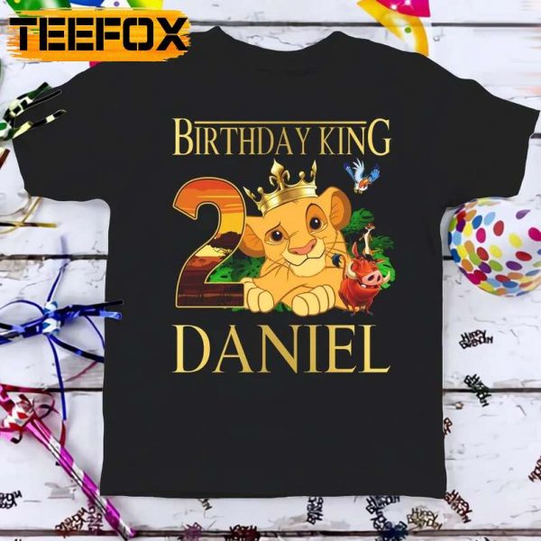 Lion King Simba Birthday T Shirt Custom Personalized