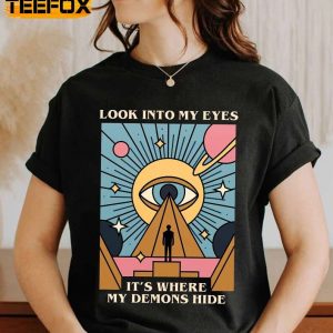 Look Into My Eyes Demon Imagine Dragons T Shirt