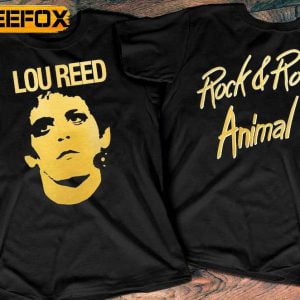 Lou Reed Rock Roll Animal 1972 T Shirt