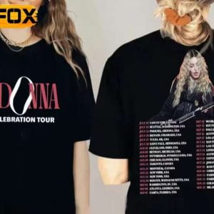 Madonna Queen of Pop Madonna The Celebration Tour 2023 T Shirt