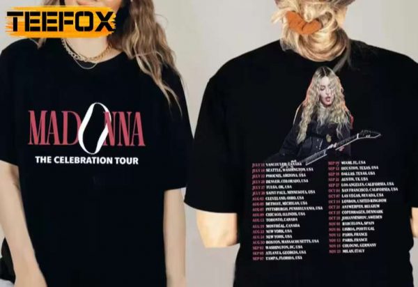 Madonna Queen of Pop Madonna The Celebration Tour 2023 T Shirt