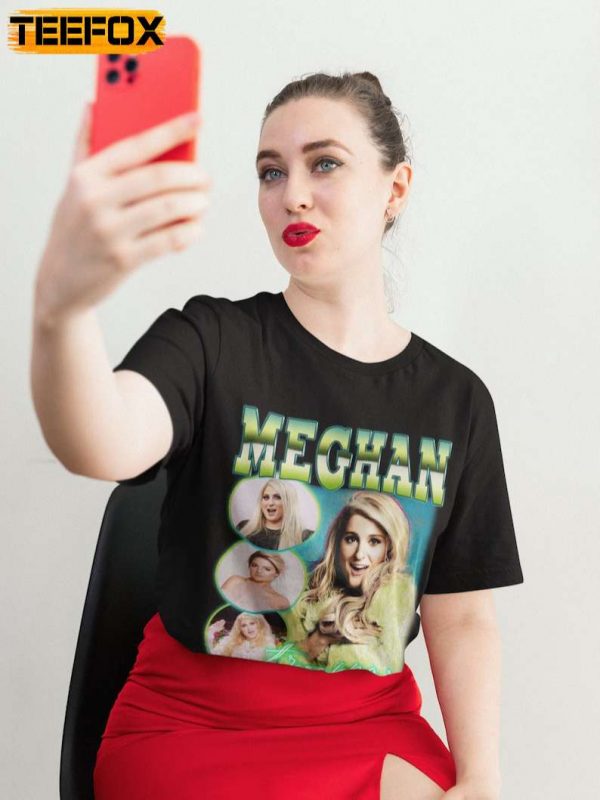 Meghan Trainor Pop Singer Music Black T Shirt