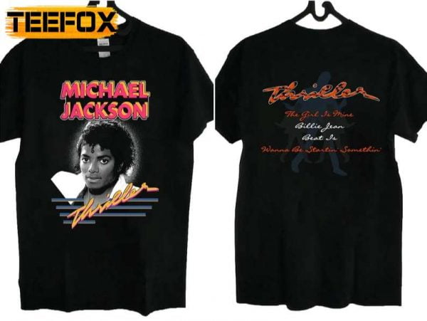 Michael Jackson Thriller 1984 Tour That Girl Is Mine T Shirt