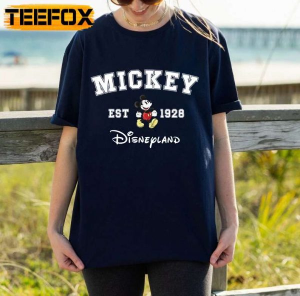 Mickey Mouse Disneyland EST 1928 T Shirt