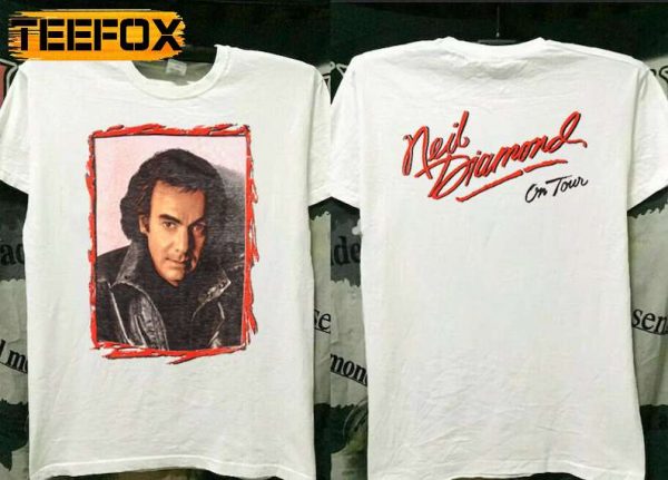 Neil Diamond On Tour Vintage T Shirt