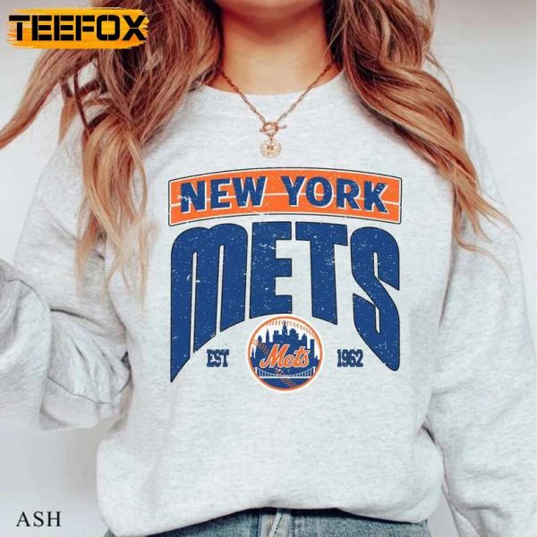New York Mets EST 1962 Logo MLB Baseball T Shirt