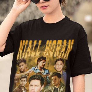 Niall Horan Pop Music Singer Black T Shirt
