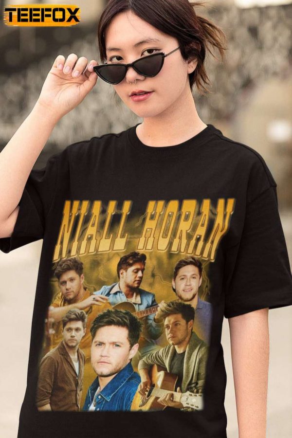 Niall Horan Pop Music Singer Black T Shirt