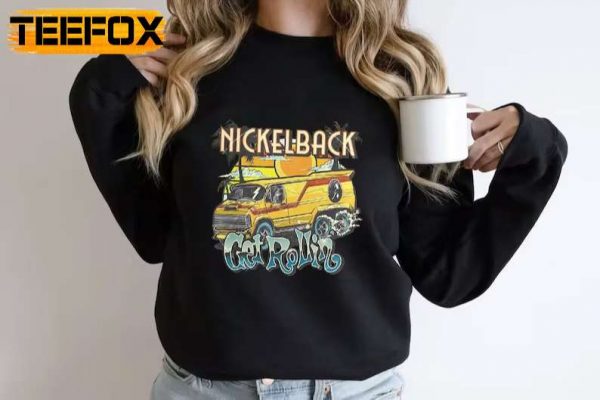 Nickleback Get Rollin New Album T Shirt