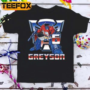 Optimus Prime Robot Transformers Birthday T ShirtCustom Personalized