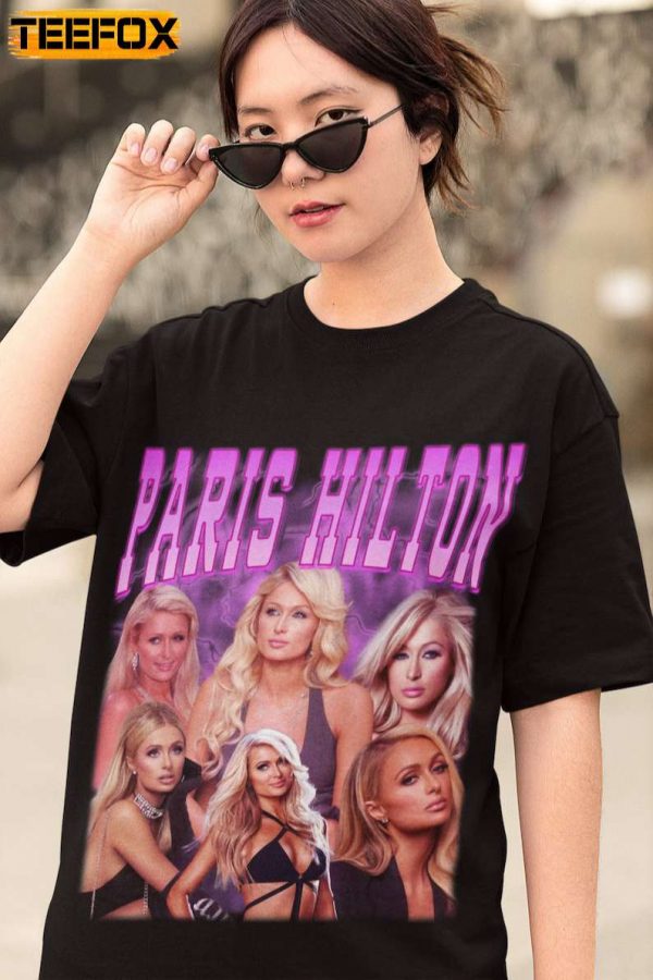Paris Hilton American Media Personality Unisex T Shirt